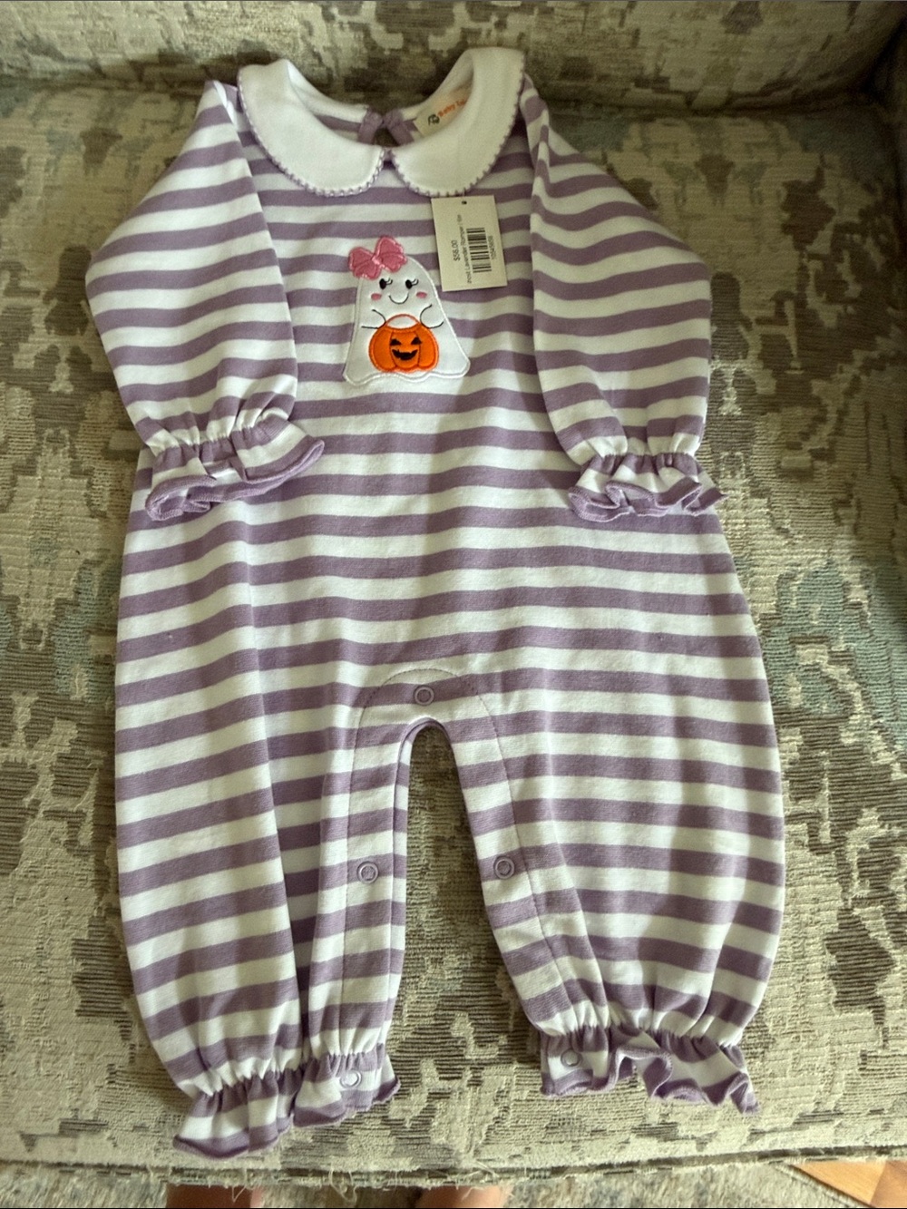 NWT Baby Luigi Girls Halloween Romper